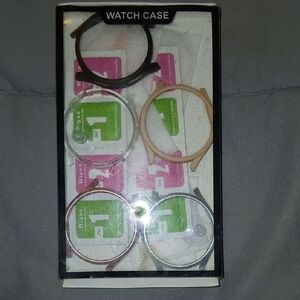 Assorted Watch Cases in Black and Tan